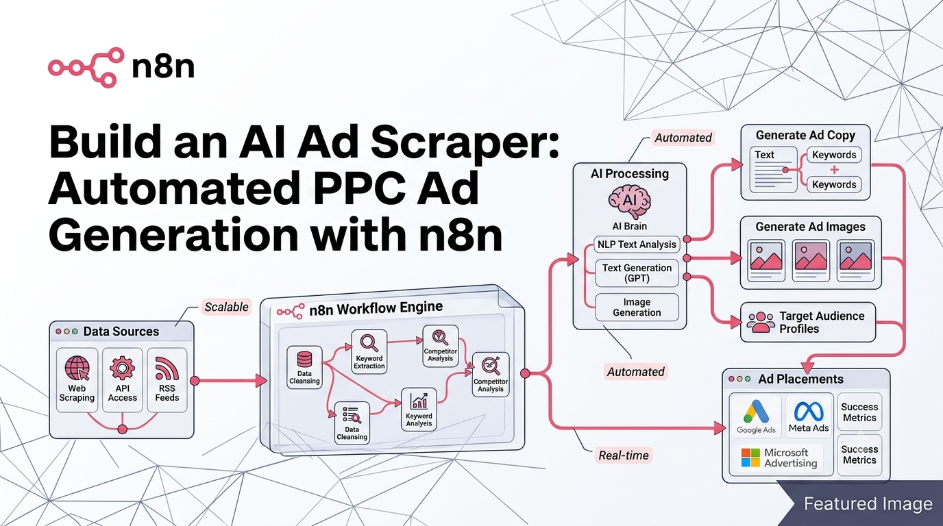 Build an AI Ad Scraper: Automated PPC Ad Generation with n8n