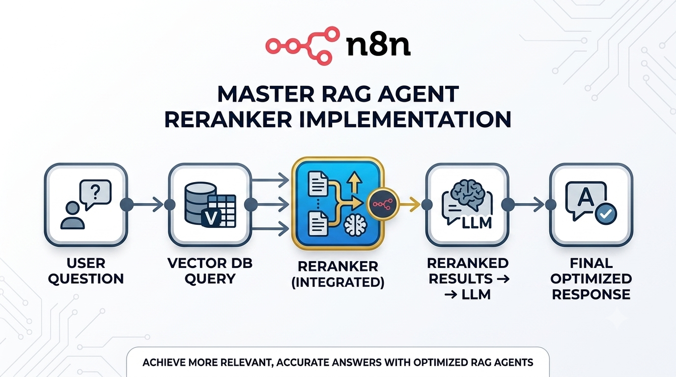 Master RAG Agent Reranker Implementation in n8n